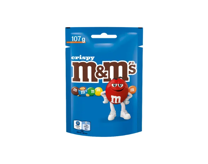 M&M'S Crispy Pouch 107 gram verkoop image